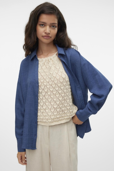 Vero Moda vmmelaney queeny ls shirt wvn noos